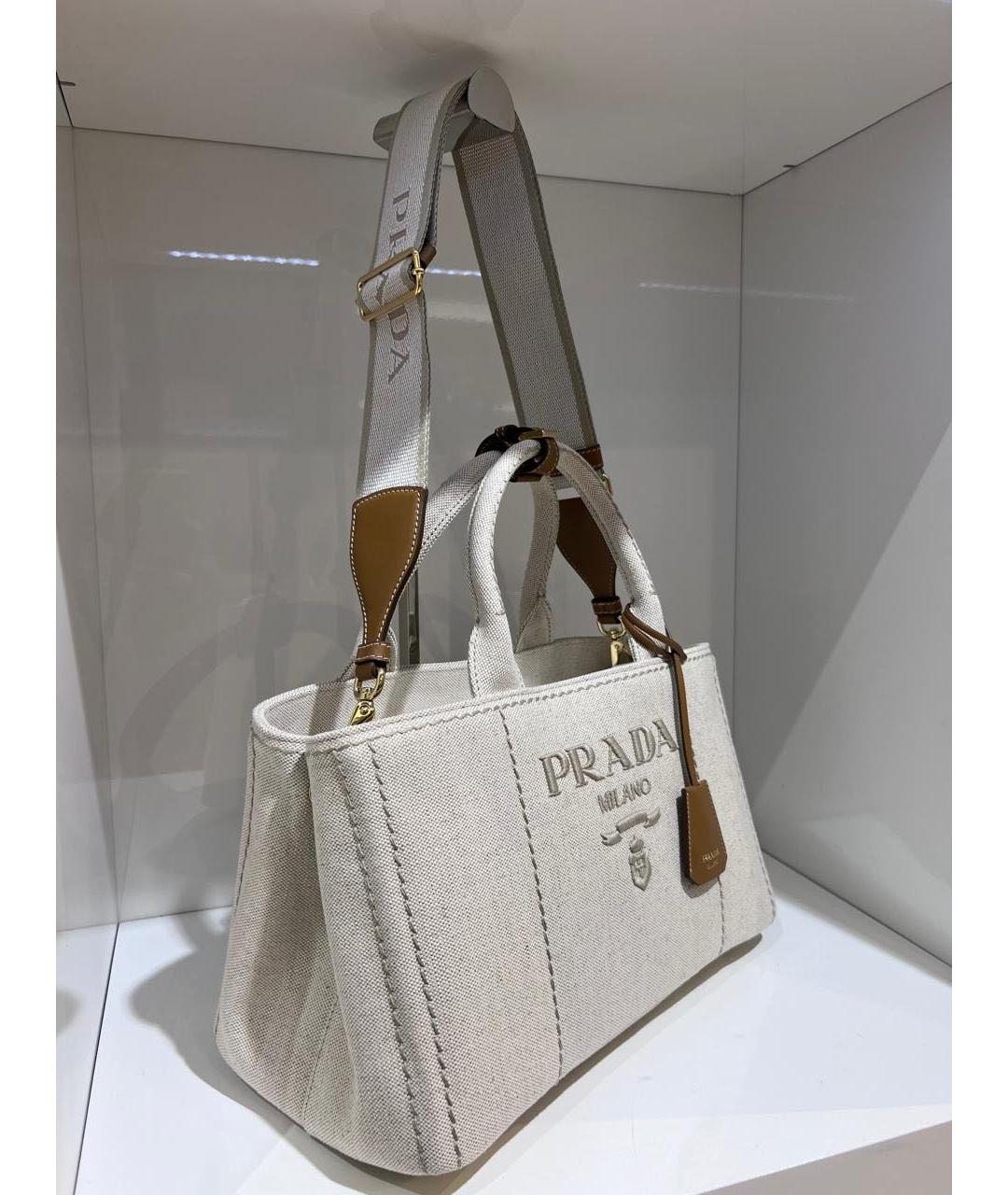 PRADA Тканевая сумка тоут, фото 3