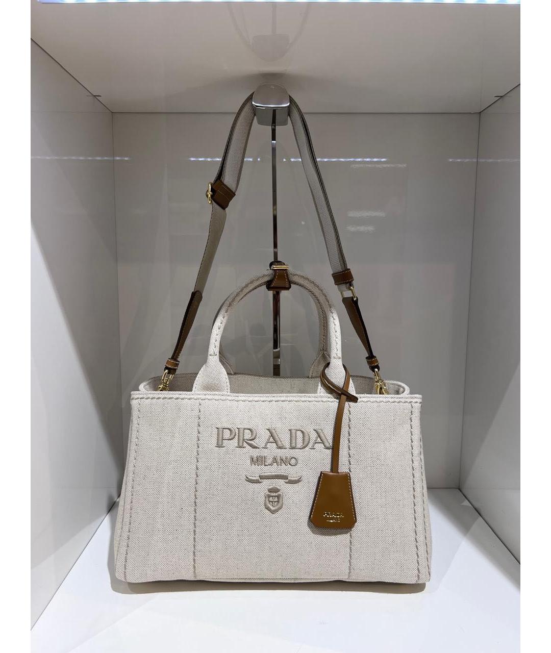 PRADA Тканевая сумка тоут, фото 2