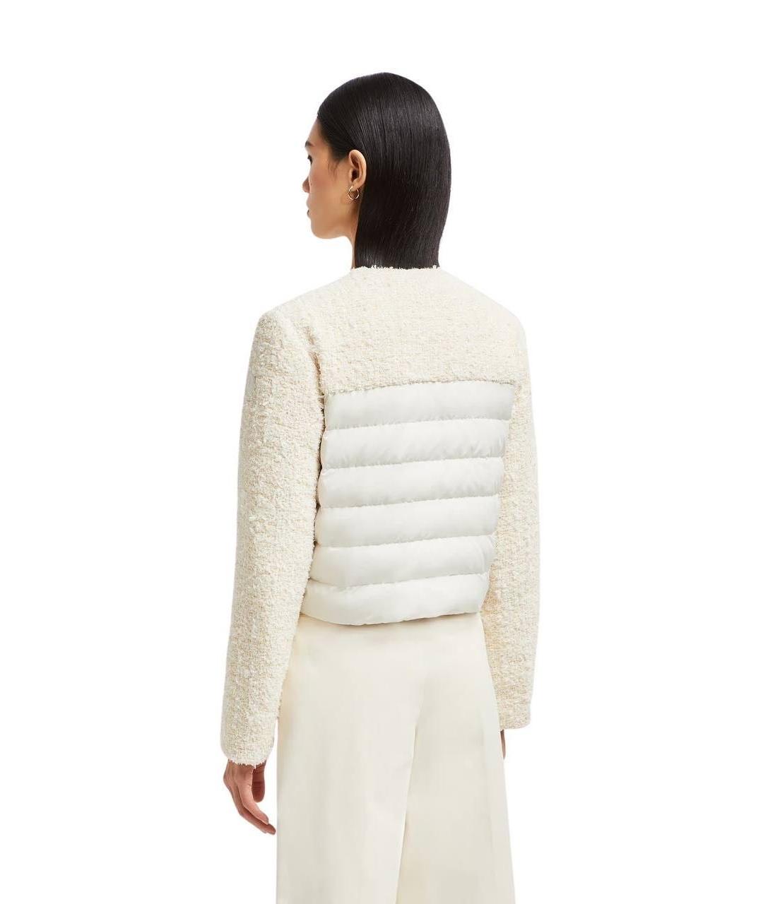 MONCLER Белая куртка, фото 4