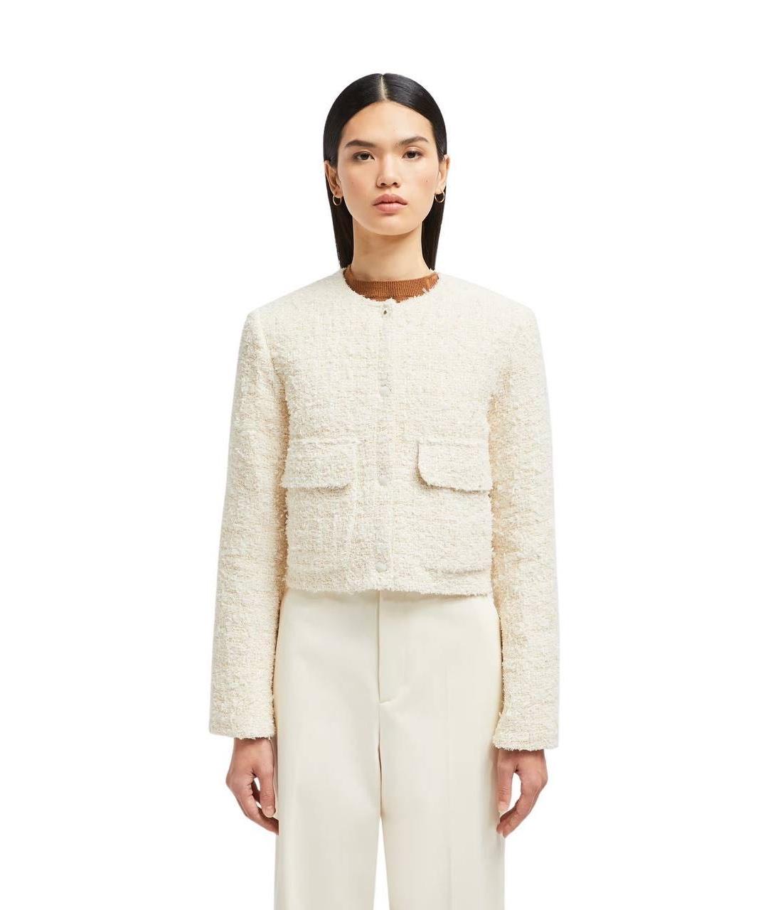 MONCLER Белая куртка, фото 3