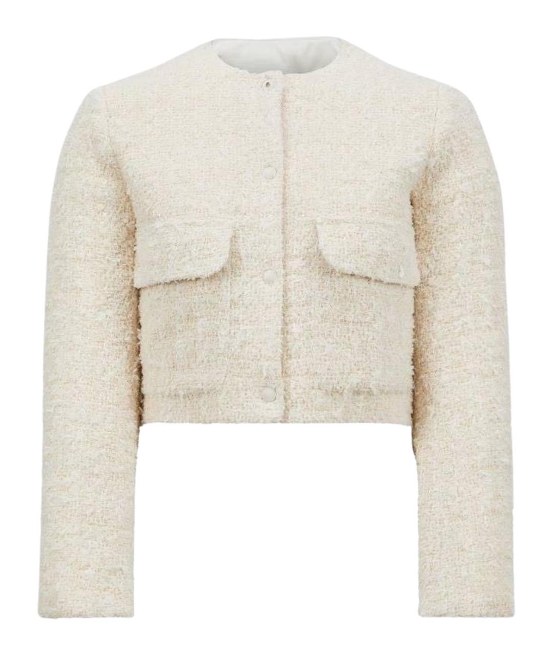 MONCLER Белая куртка, фото 1