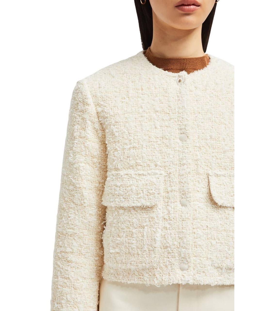MONCLER Белая куртка, фото 7