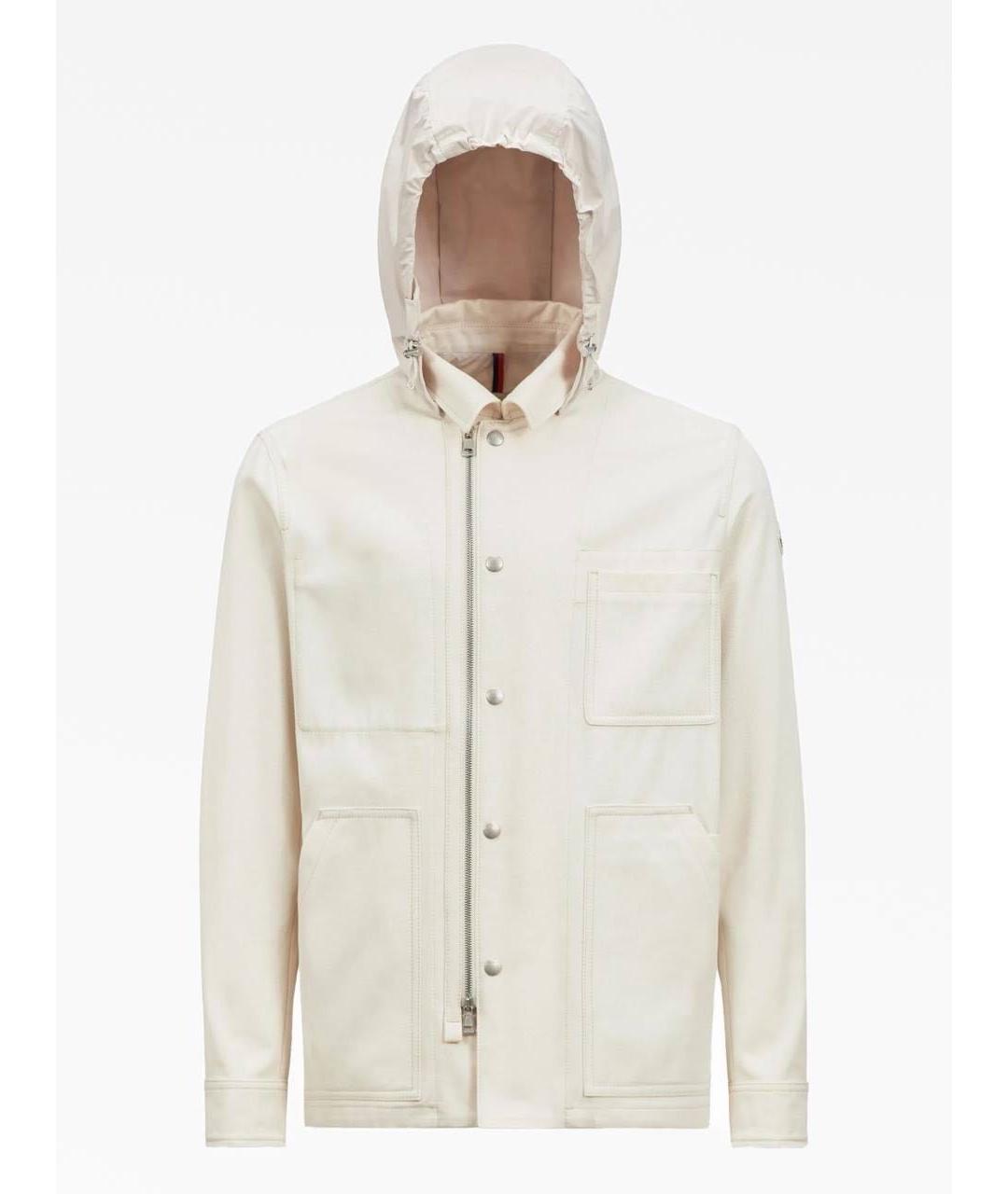 MONCLER Белая куртка, фото 7