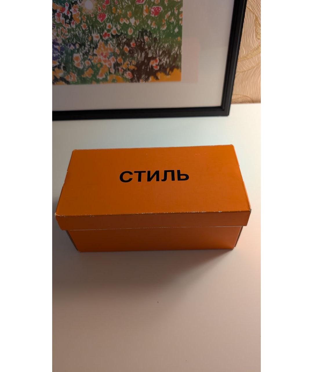 HERON PRESTON Черные пластиковые солнцезащитные очки, фото 4