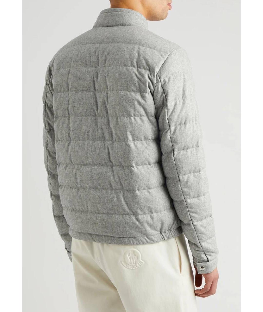 MONCLER Серая куртка, фото 5