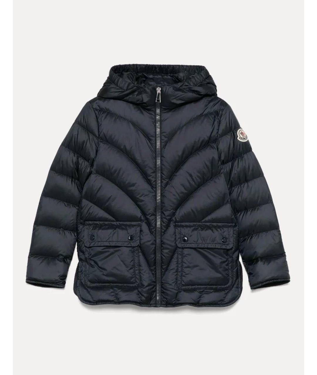 MONCLER Черная куртка, фото 4