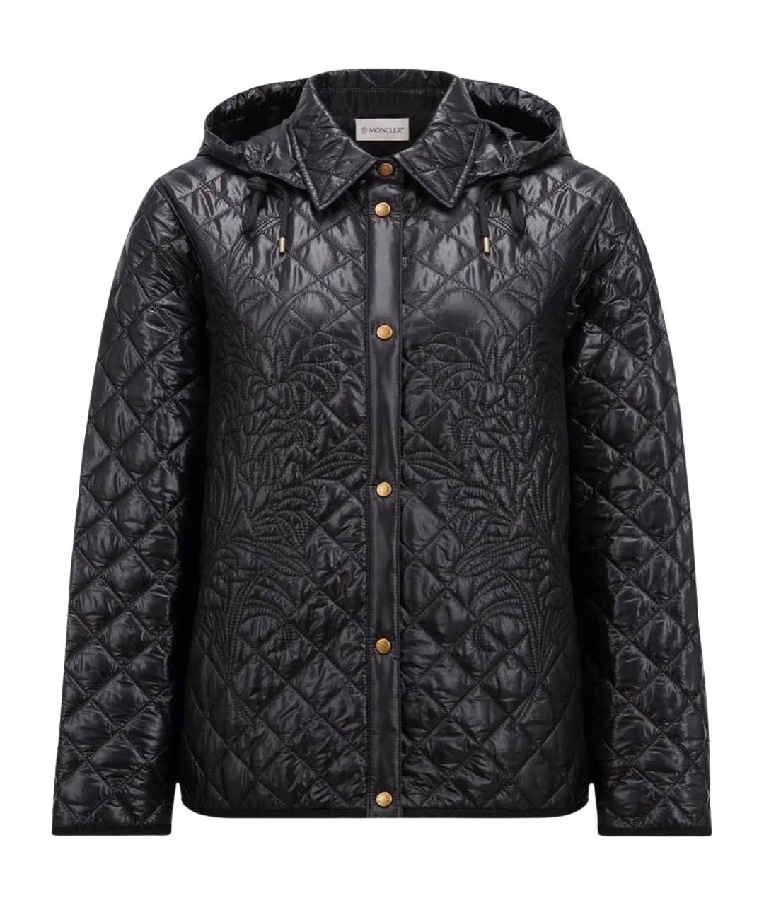 MONCLER Черная куртка, фото 1
