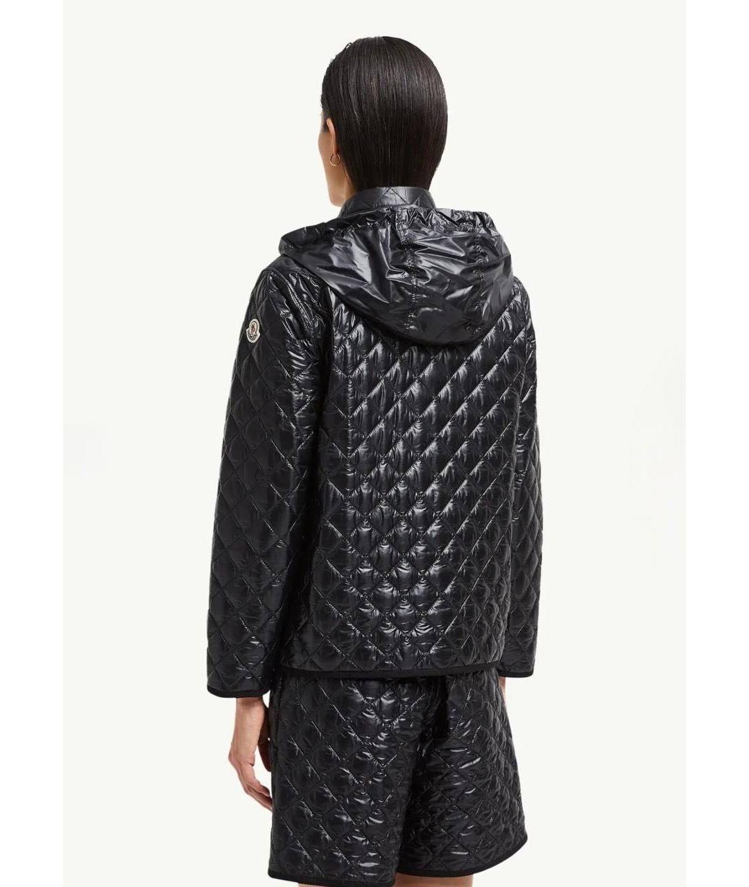 MONCLER Черная куртка, фото 5