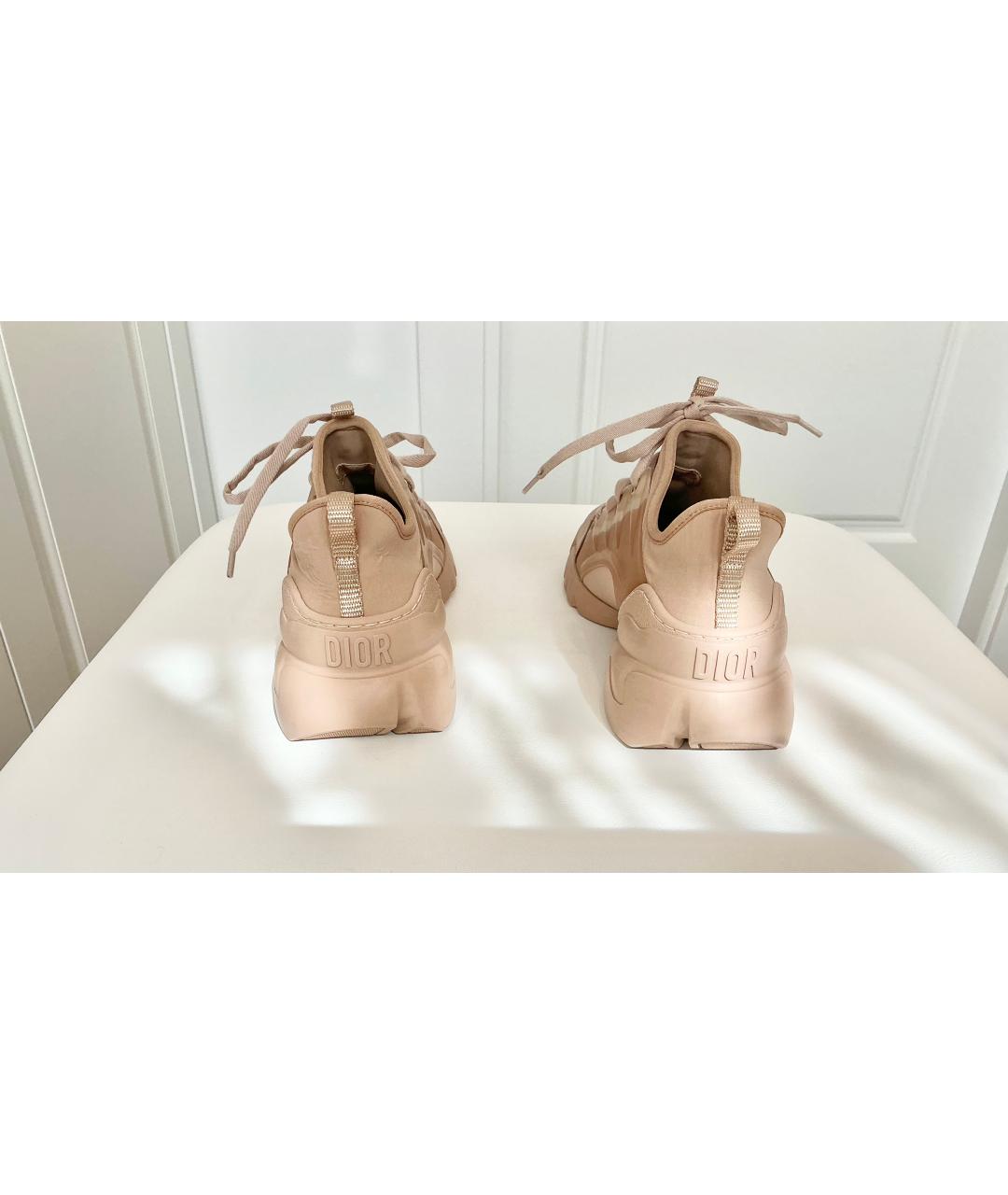 CHRISTIAN DIOR Бежевые кроссовки, фото 3