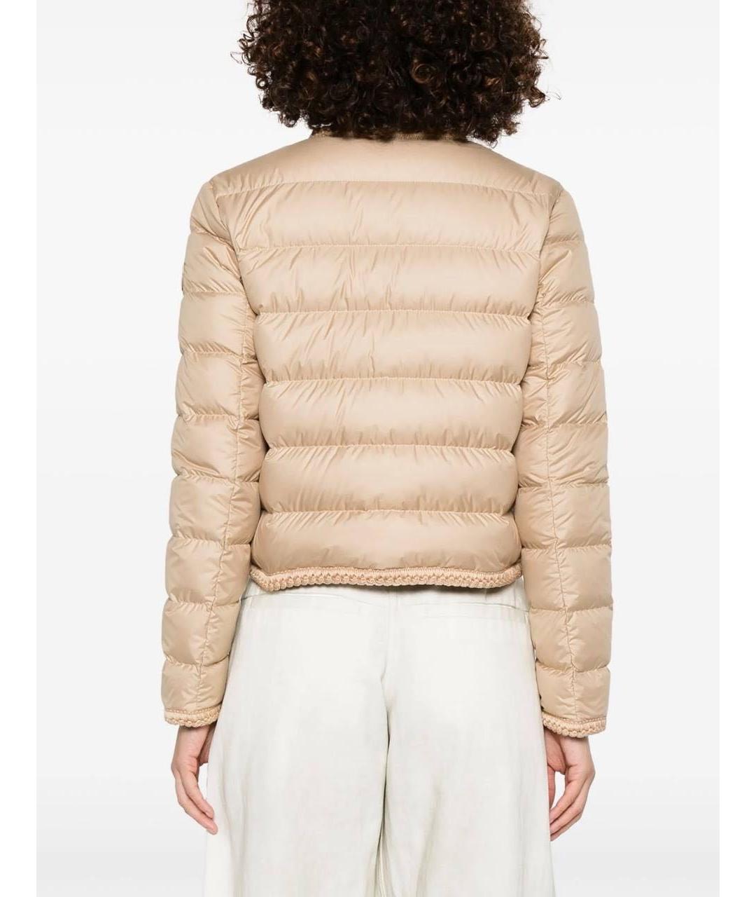 MONCLER Бежевая куртка, фото 5