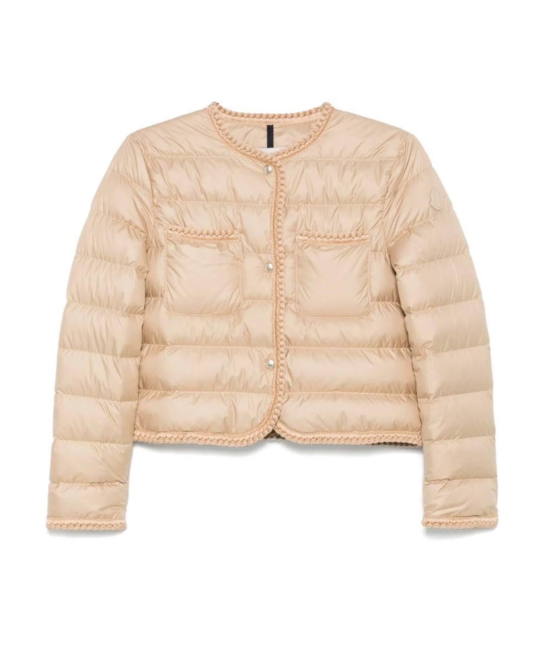 MONCLER Бежевая куртка, фото 7
