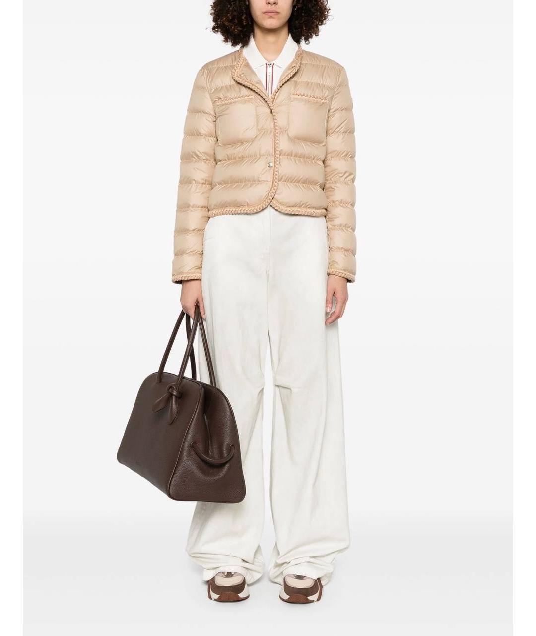 MONCLER Бежевая куртка, фото 2