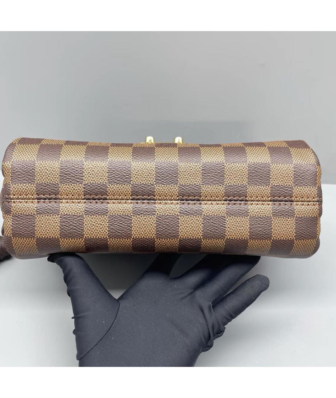 LOUIS VUITTON Коричневая сумка с короткими ручками, фото 5