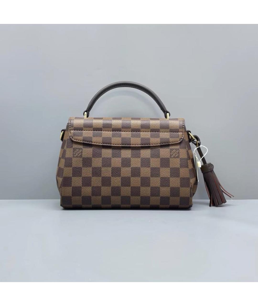LOUIS VUITTON Коричневая сумка с короткими ручками, фото 3