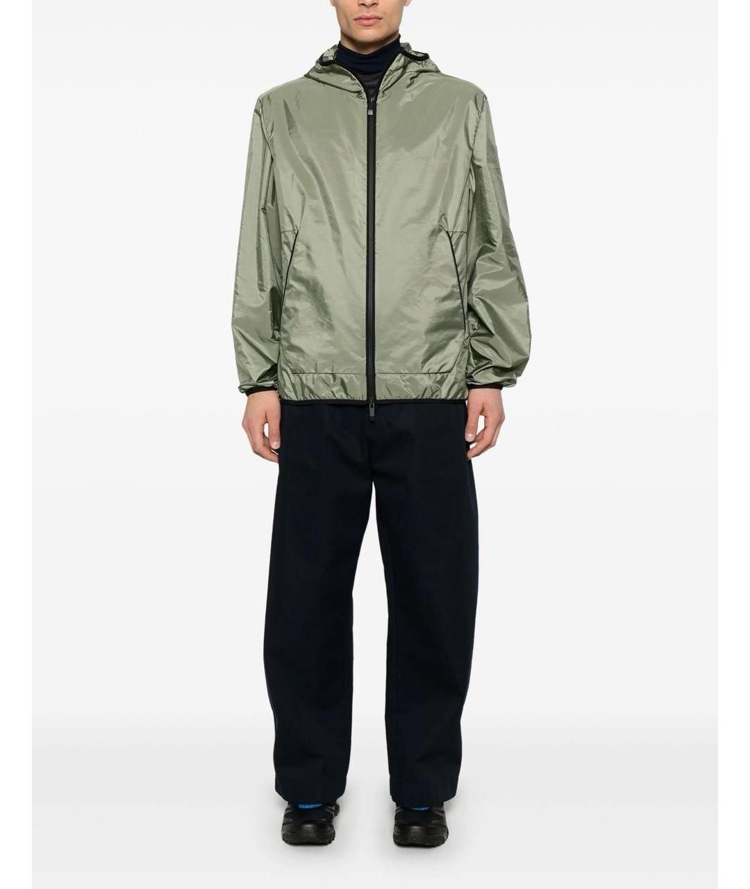 MONCLER Зеленая куртка, фото 2