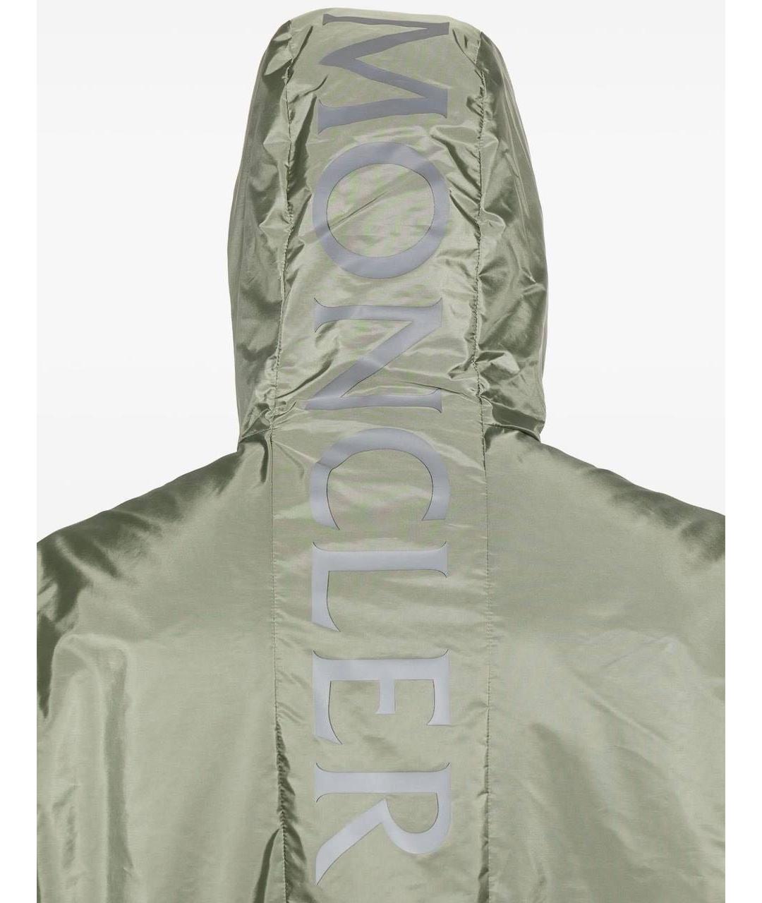 MONCLER Зеленая куртка, фото 4