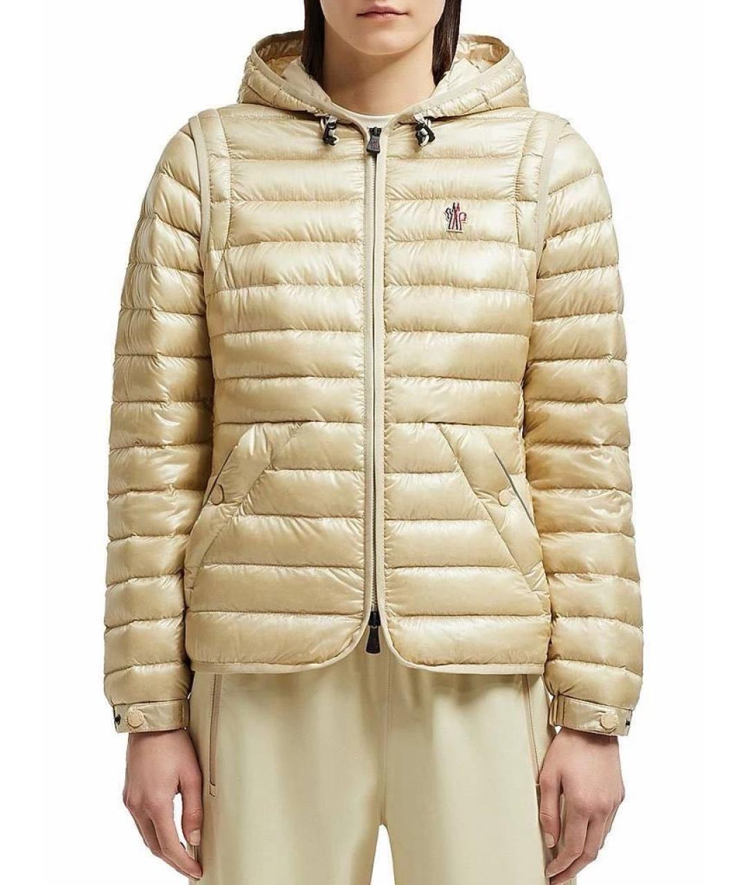 MONCLER Бежевая куртка, фото 2
