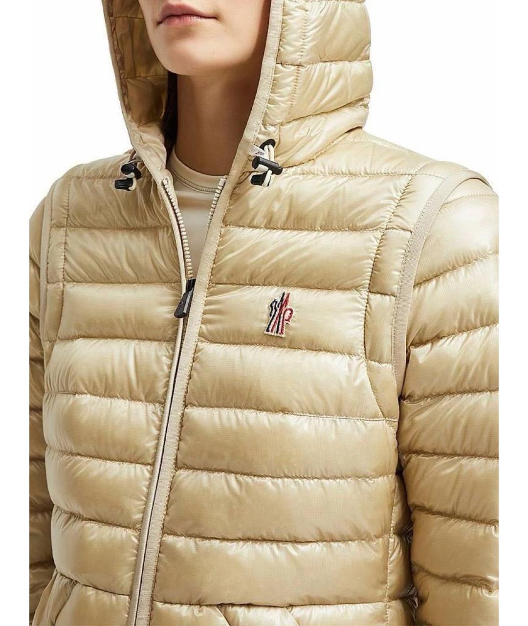 MONCLER Бежевая куртка, фото 4