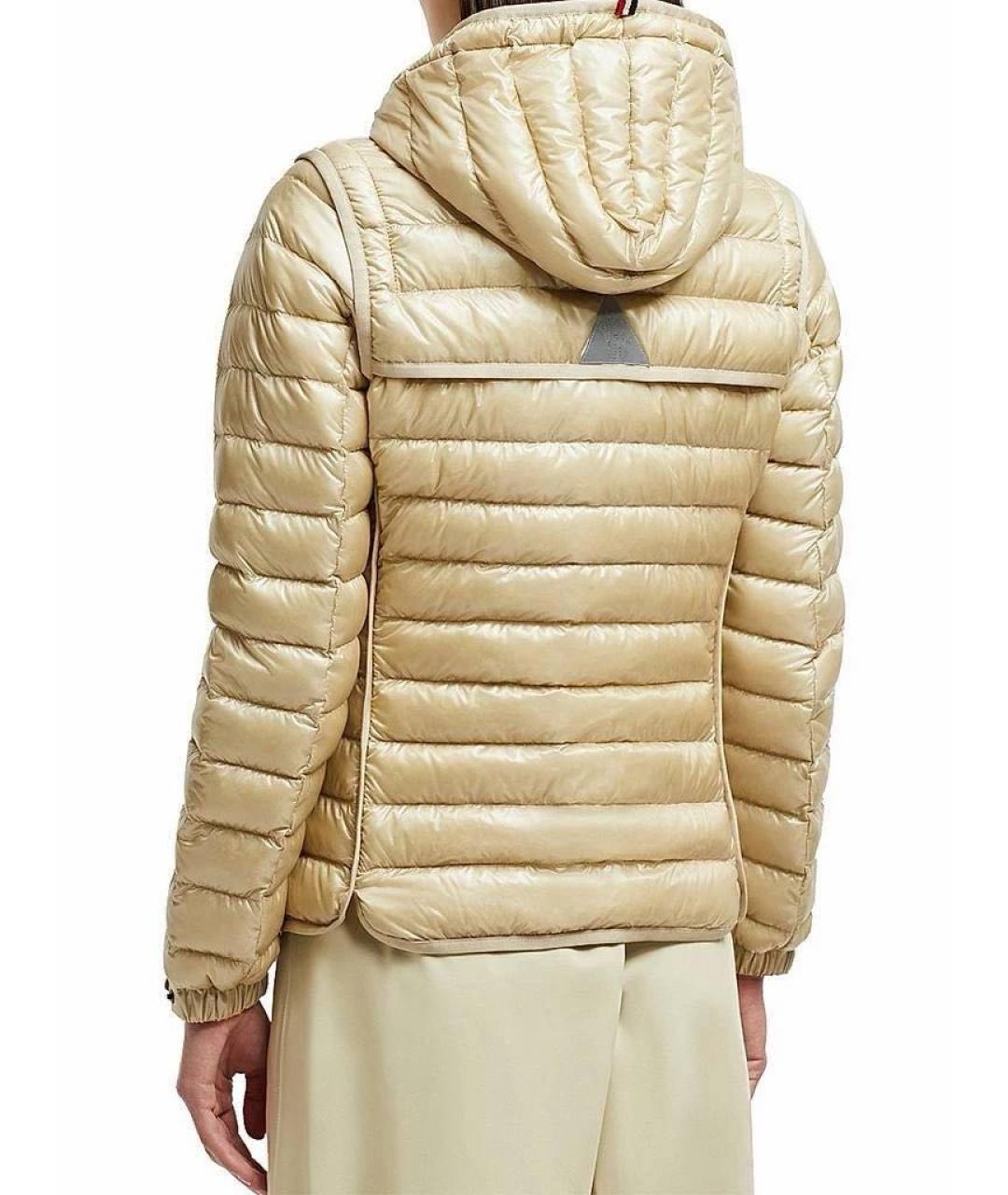 MONCLER Бежевая куртка, фото 3