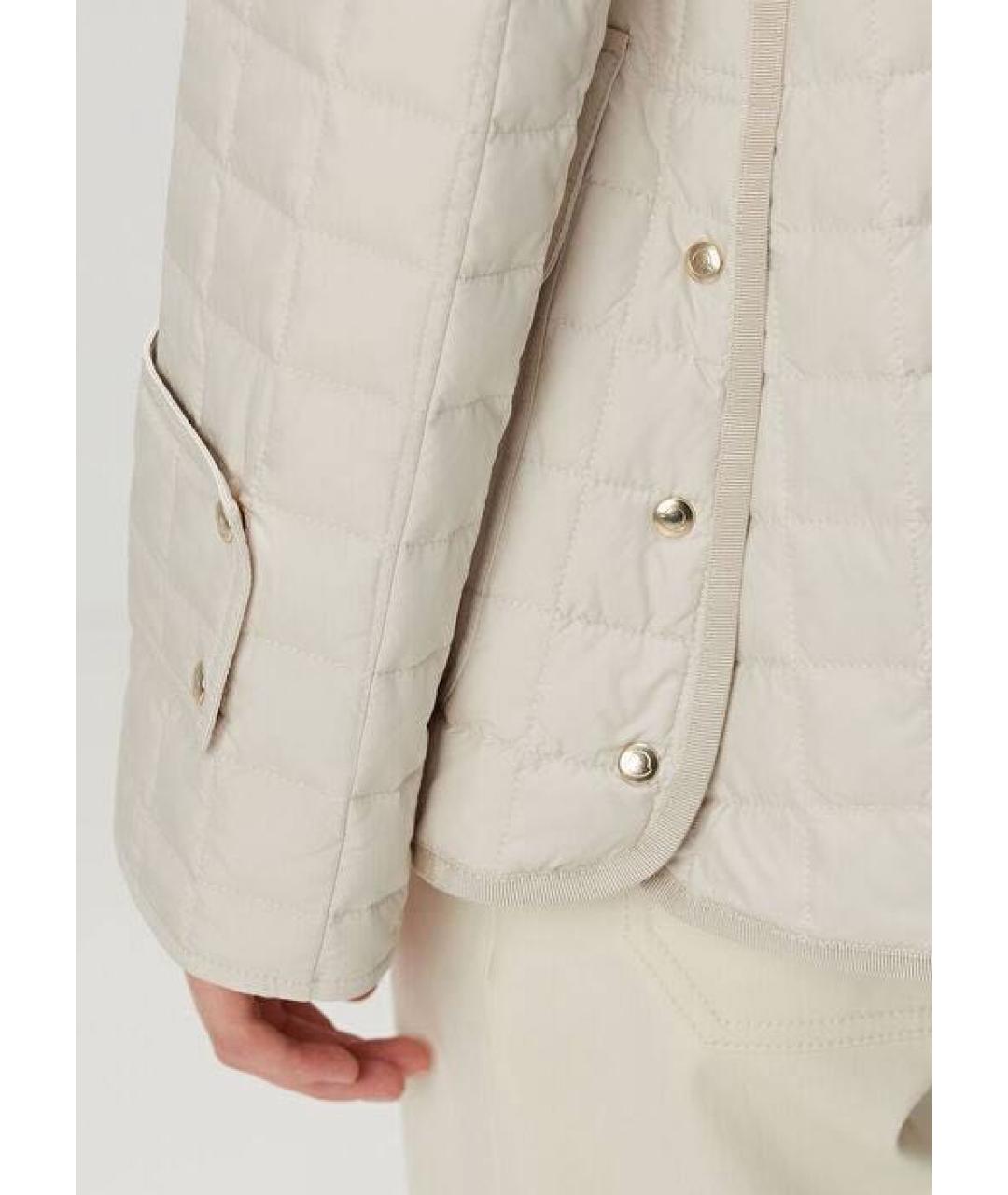 MONCLER Белая куртка, фото 4