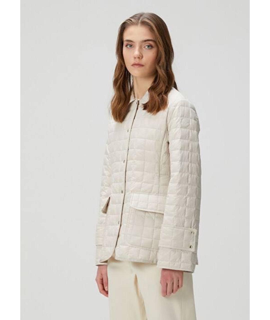 MONCLER Белая куртка, фото 2