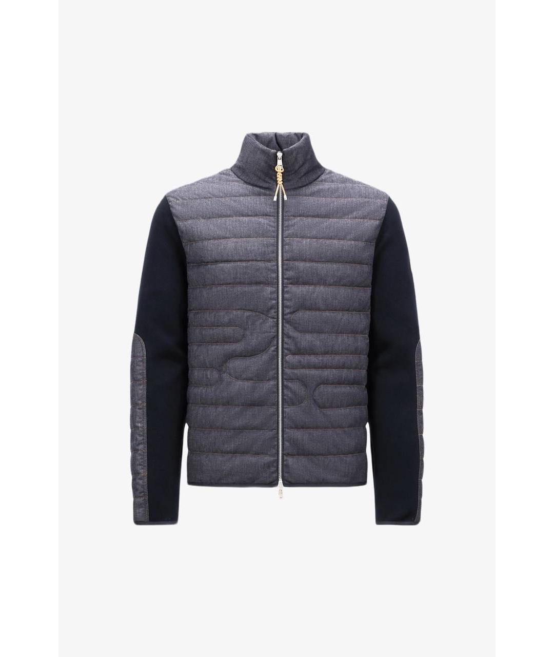 MONCLER Темно-синяя куртка, фото 4