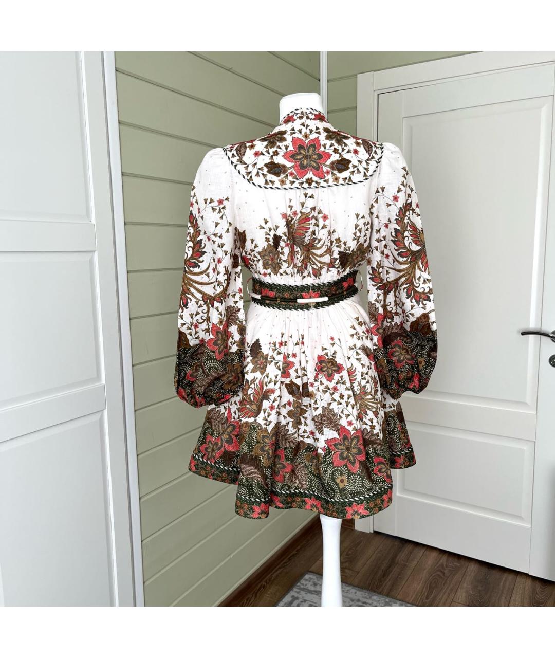 ZIMMERMANN Мульти хлопковое повседневное платье, фото 3