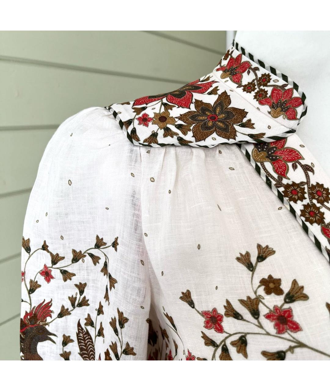 ZIMMERMANN Мульти хлопковое повседневное платье, фото 4