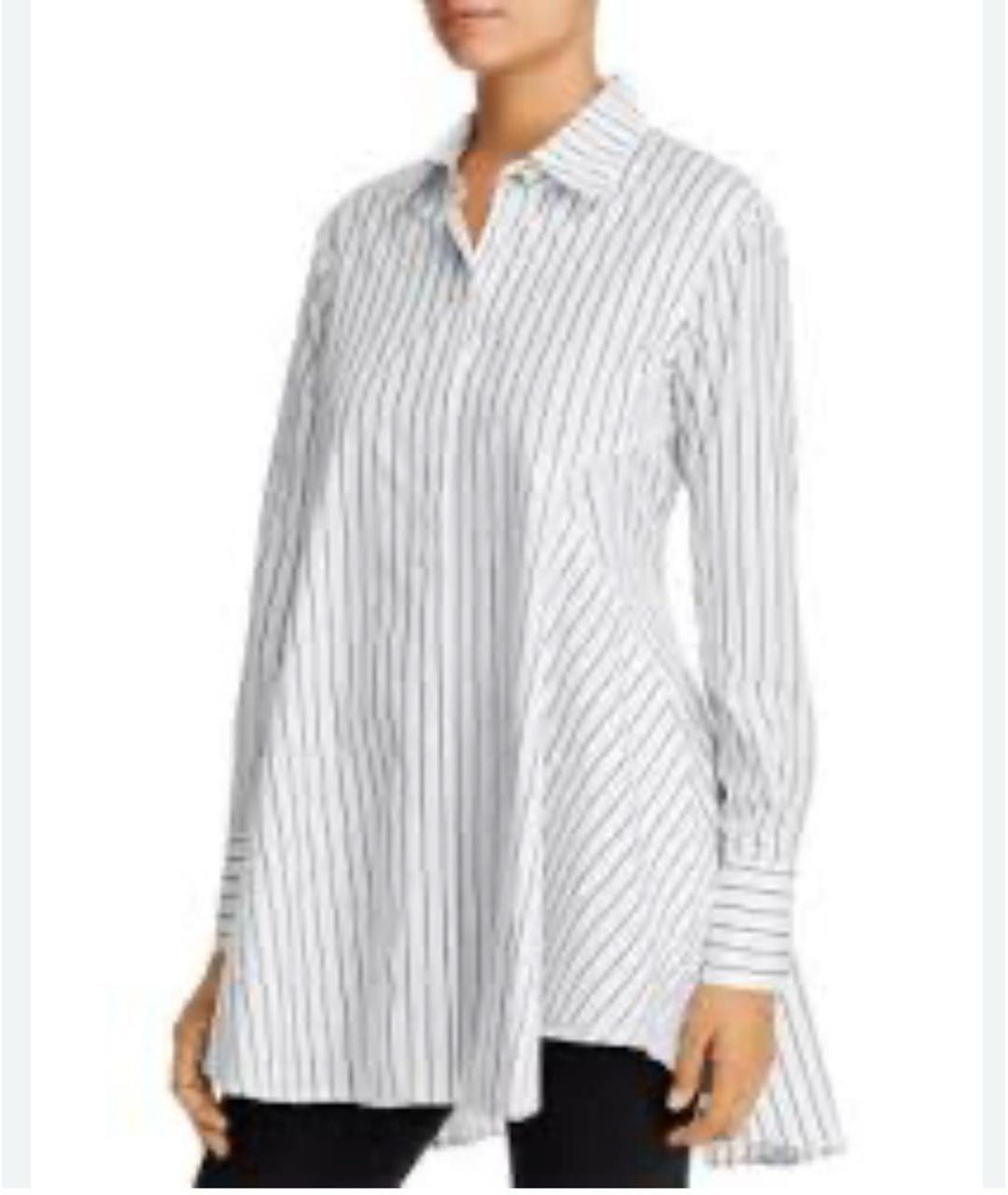 DKNY Белая хлопковая рубашка, фото 6
