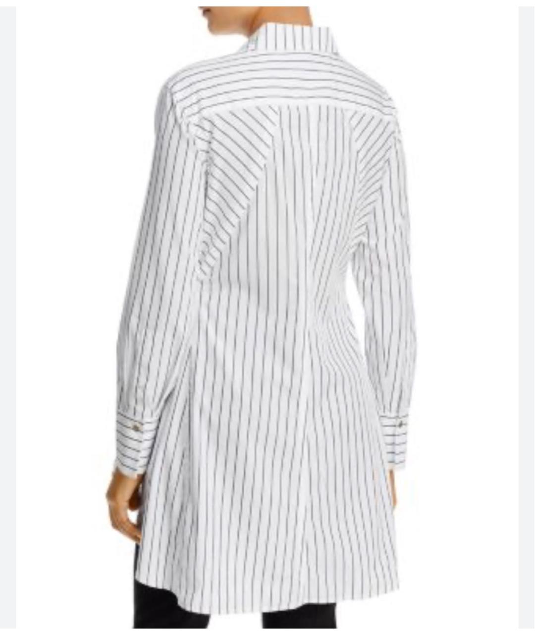 DKNY Белая хлопковая рубашка, фото 7