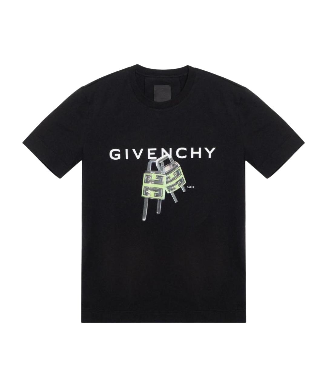 GIVENCHY Черная футболка, фото 1