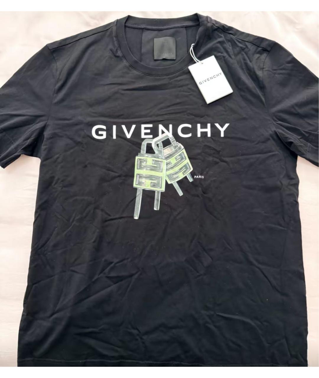 GIVENCHY Черная футболка, фото 5