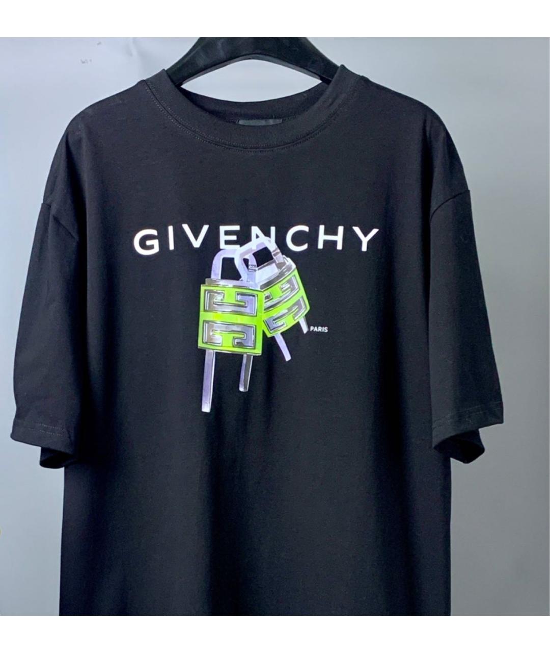 GIVENCHY Черная футболка, фото 3