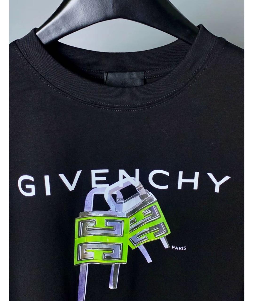 GIVENCHY Черная футболка, фото 4