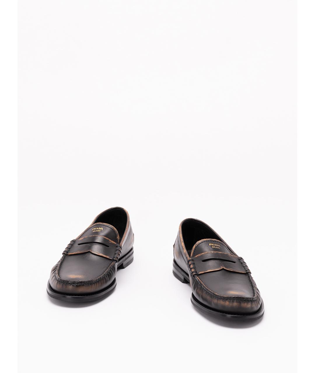 PRADA Кожаные лоферы, фото 2