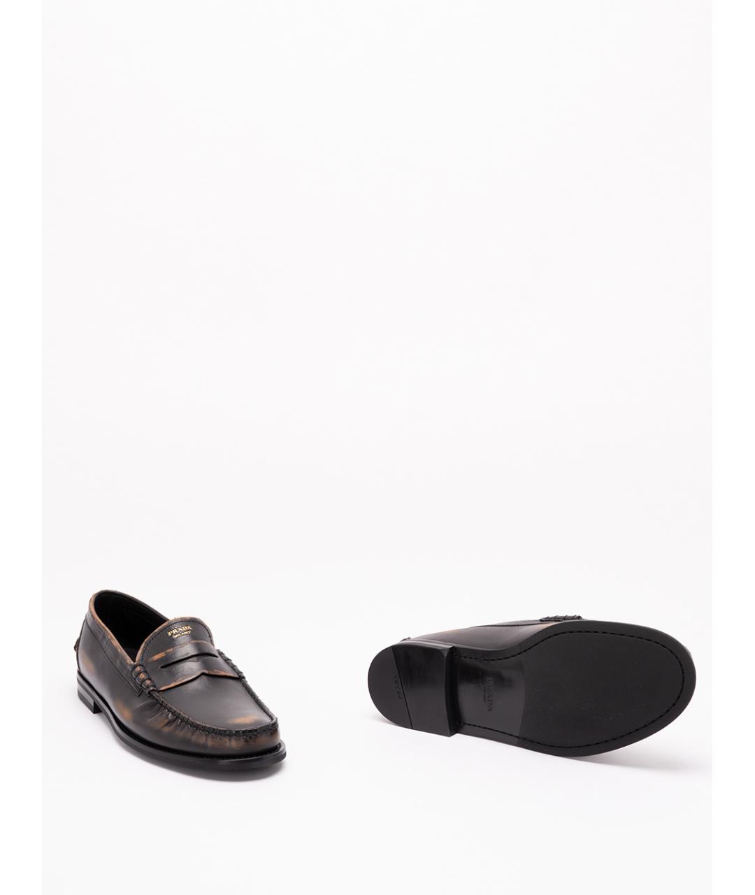 PRADA Кожаные лоферы, фото 4