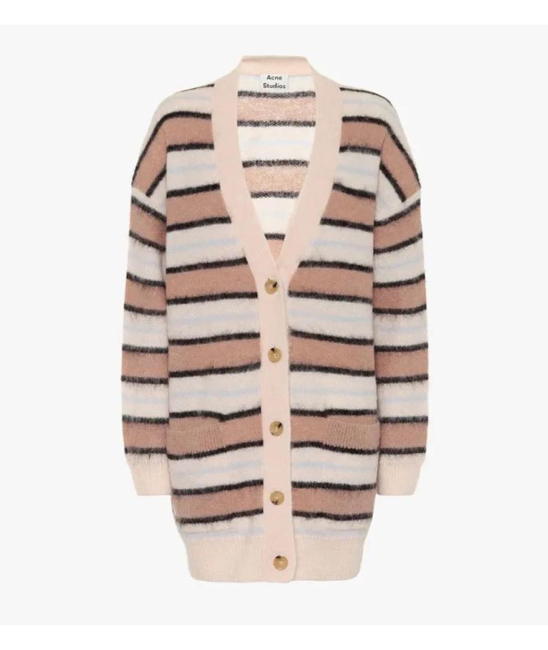 ACNE STUDIOS Мульти шерстяной кардиган, фото 9