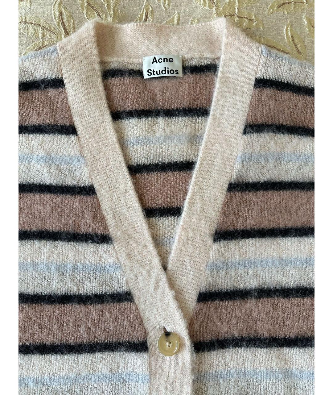 ACNE STUDIOS Мульти шерстяной кардиган, фото 5
