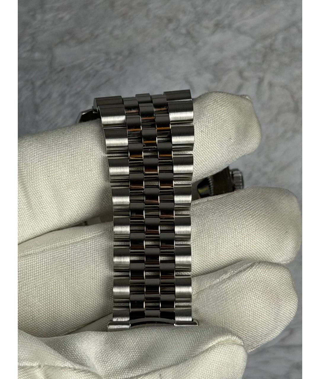 ROLEX Синие металлические часы, фото 6