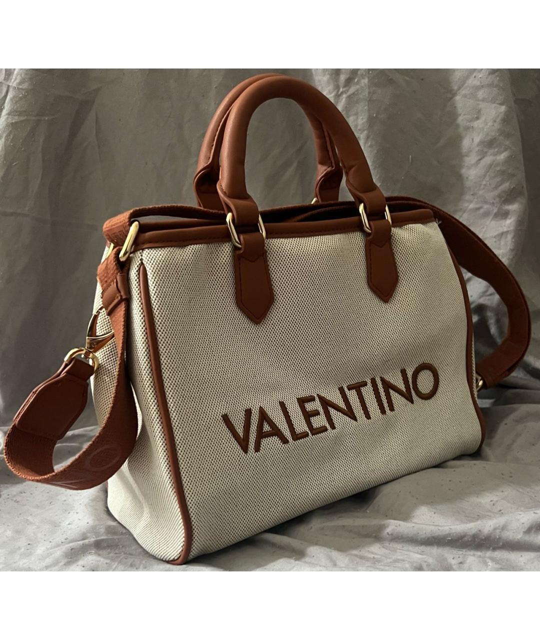 VALENTINO Бежевая сумка через плечо, фото 2