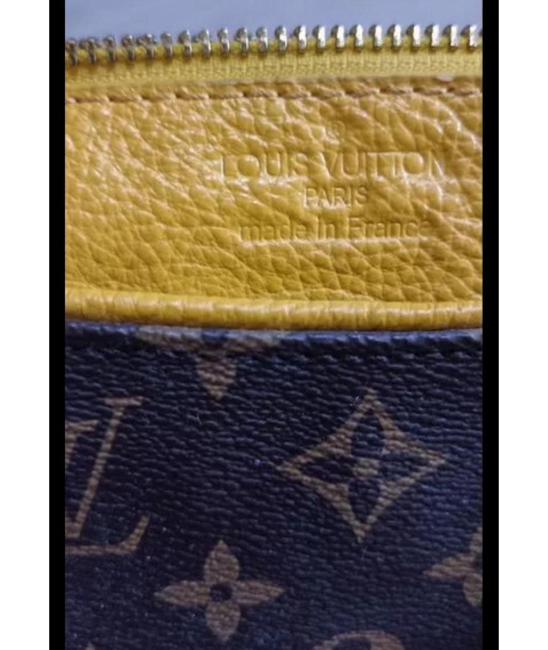 LOUIS VUITTON Коричневая сумка с короткими ручками, фото 6
