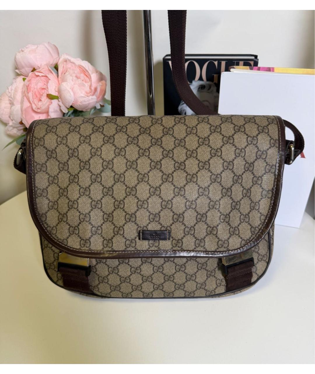GUCCI Бежевая сумка на плечо, фото 9