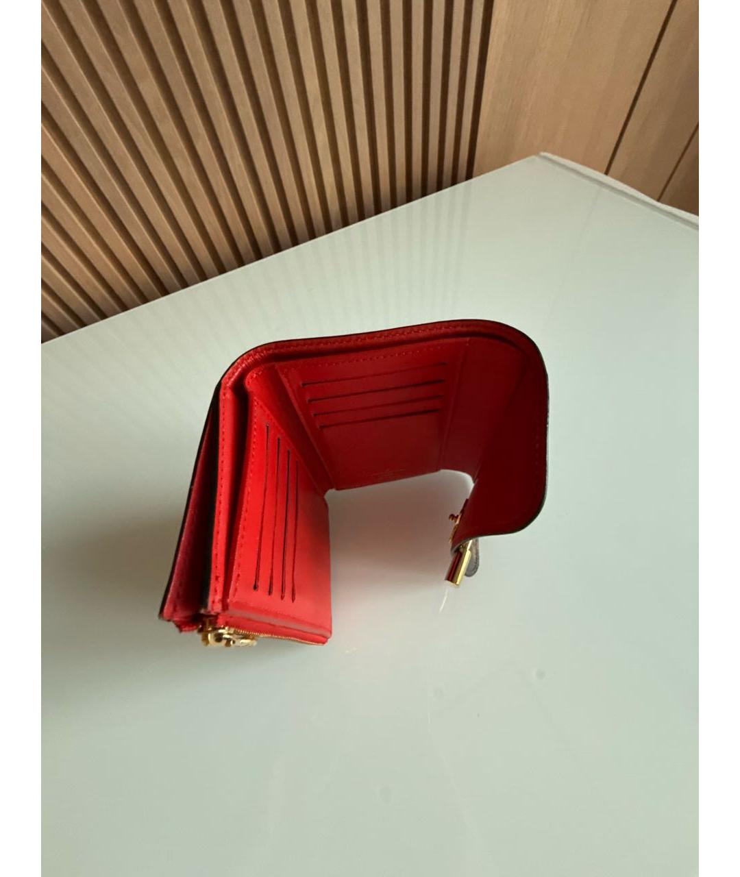 LOUIS VUITTON Коричневый кошелек, фото 4