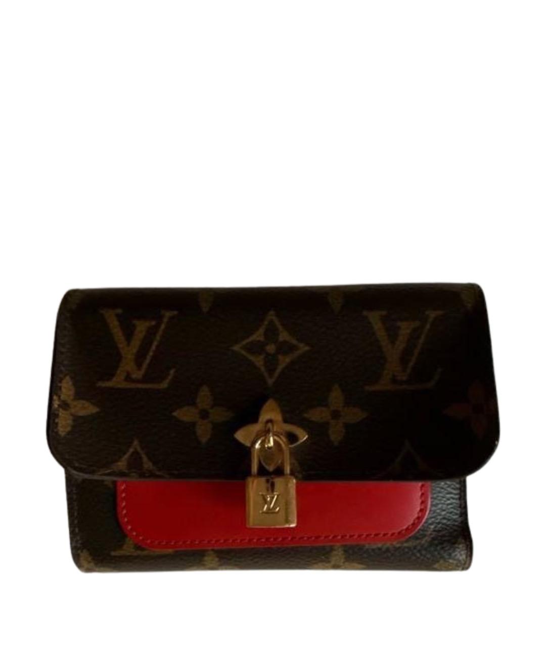 LOUIS VUITTON Коричневый кошелек, фото 1