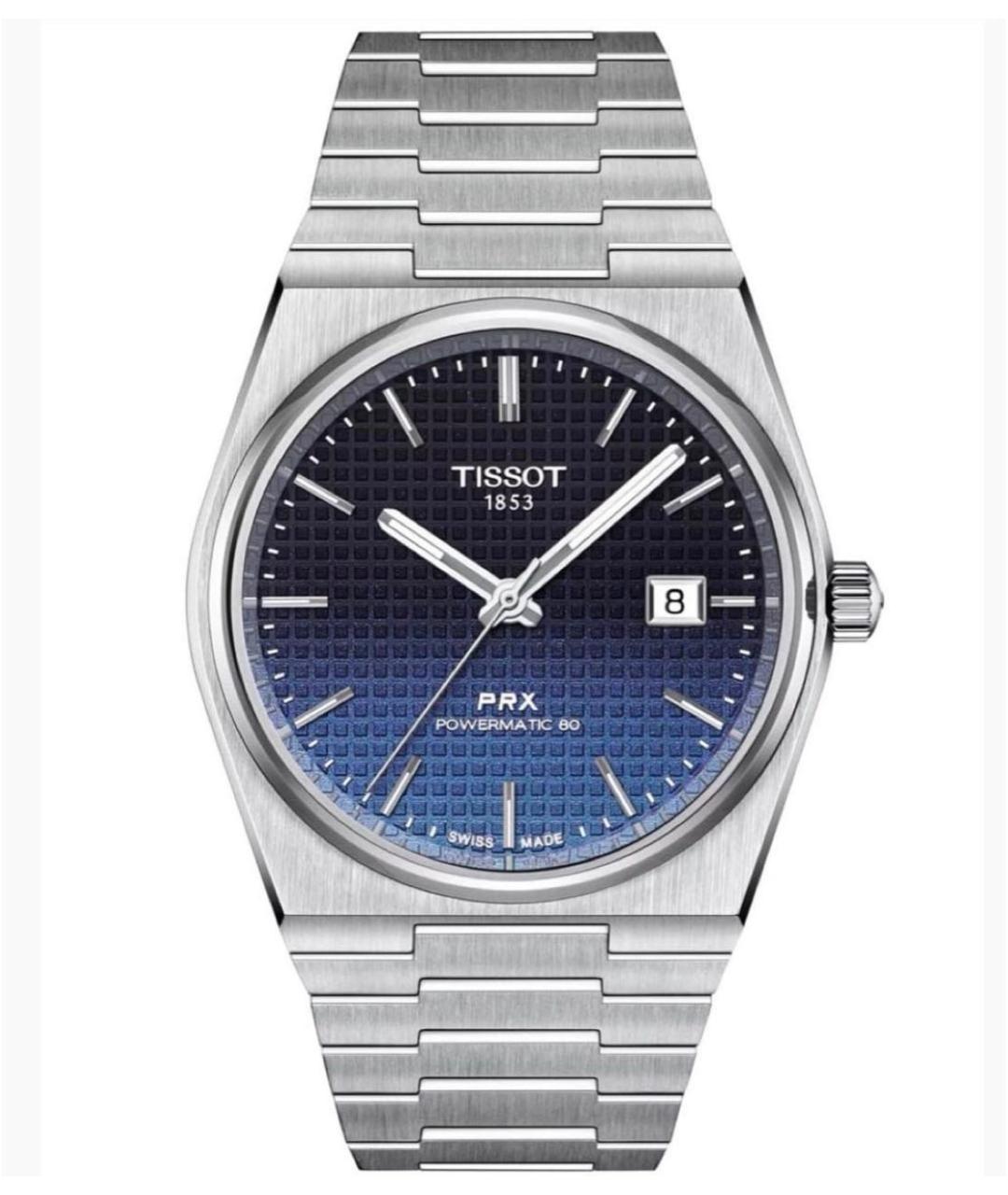 TISSOT Синие стальные часы, фото 1