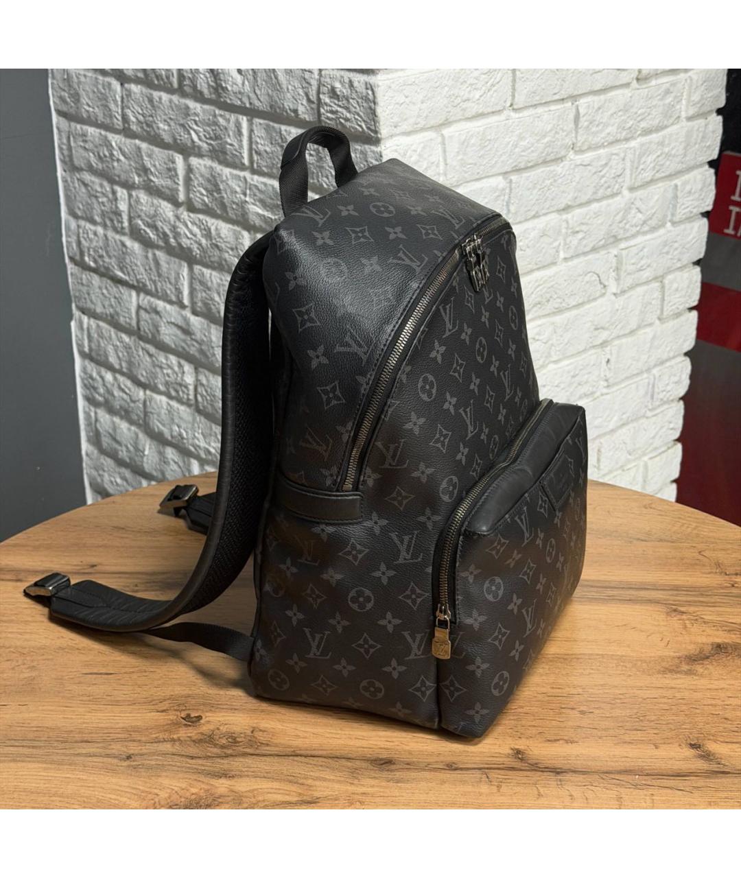 LOUIS VUITTON Черный рюкзак, фото 2