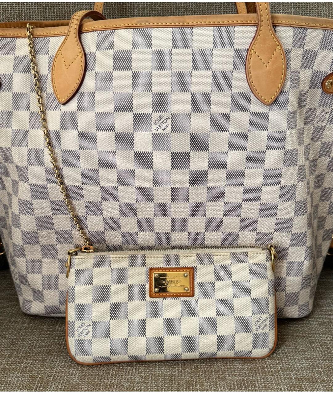 LOUIS VUITTON Бежевая сумка тоут, фото 2