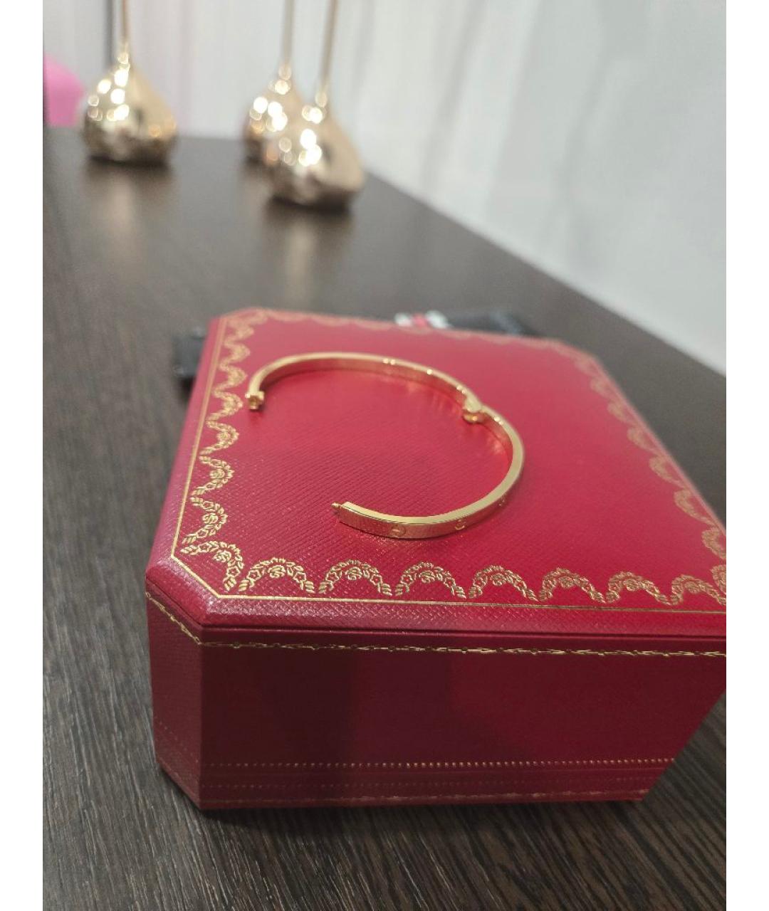CARTIER Золотой браслет из желтого золота, фото 3