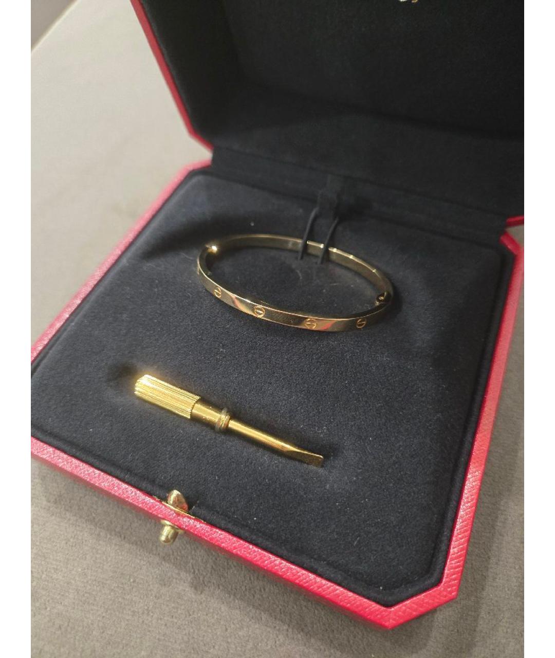 CARTIER Золотой браслет из желтого золота, фото 5