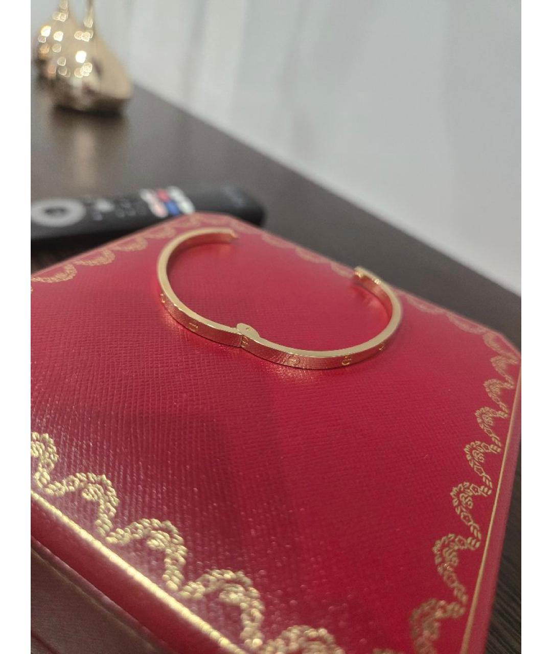CARTIER Золотой браслет из желтого золота, фото 4